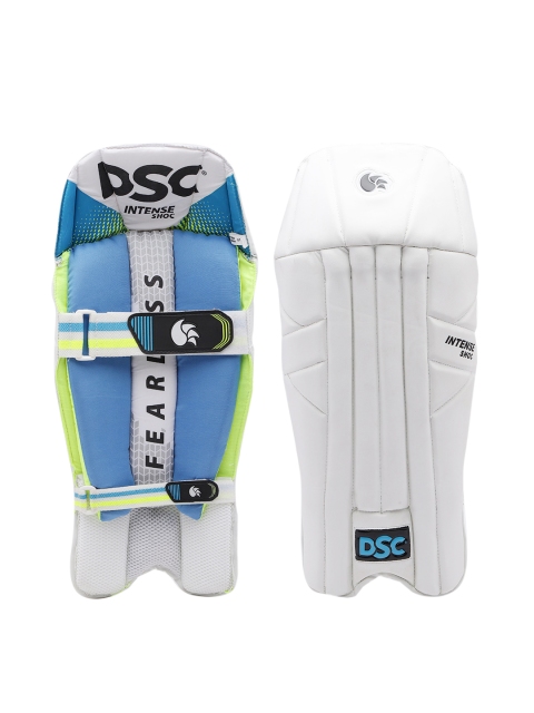 

DSC Unisex Blue and White Intense Shoc Batting Leg Guard