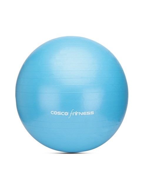 

COSCO Unisex Blue Solid Anti Burst Gymball 85 cm