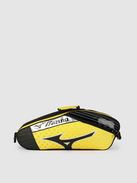 

Mizuno Unisex Yellow & Black MZ Racquet Bag