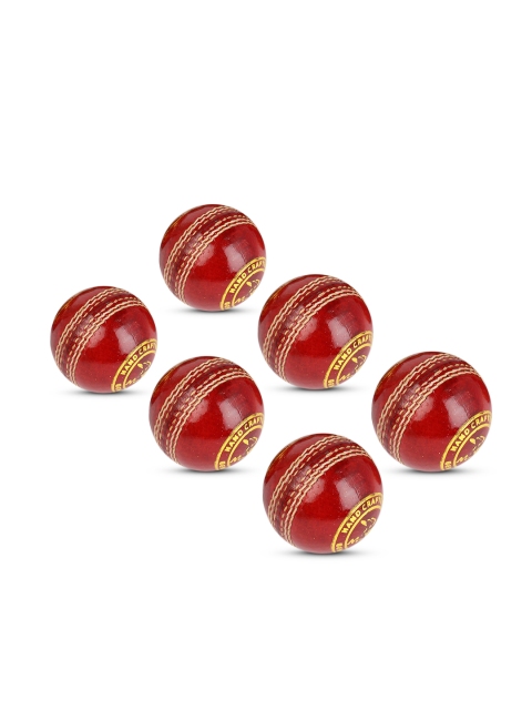 

MAYOR Set of 6 T-20 Cricket Balls, Red