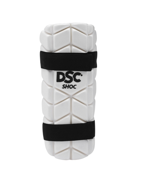 DSC Unisex White Intense Shoc Cricket Arm Guard