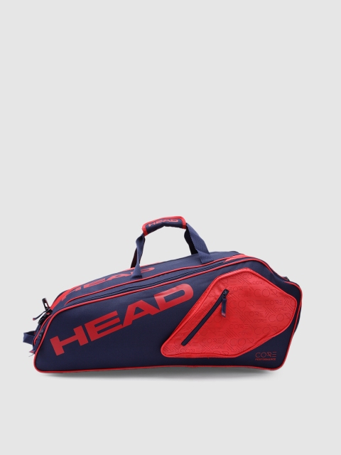 

Head Unisex Navy Blue & Red Printed Core Racket Bag