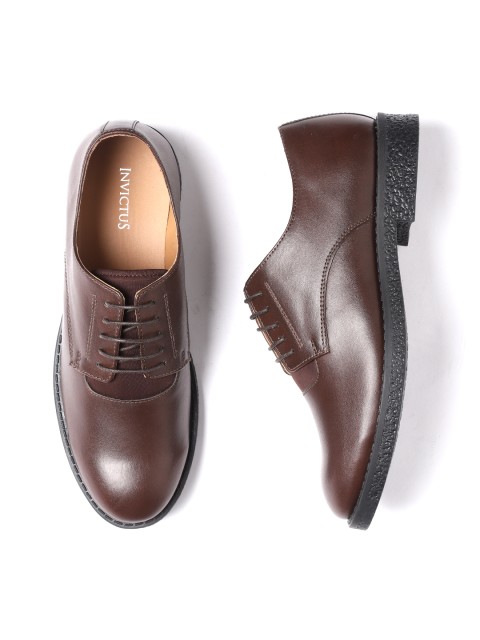 

INVICTUS Men Coffee Brown Formal Derbys
