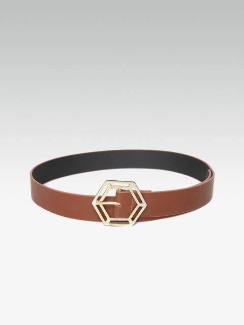 

20Dresses Women Brown Solid Belt