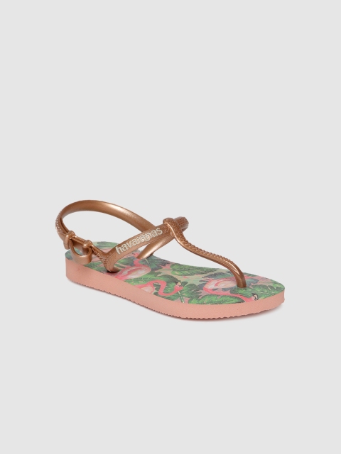 

Havaianas Girls Multicoloured Solid Thong Flip Flops, Multi