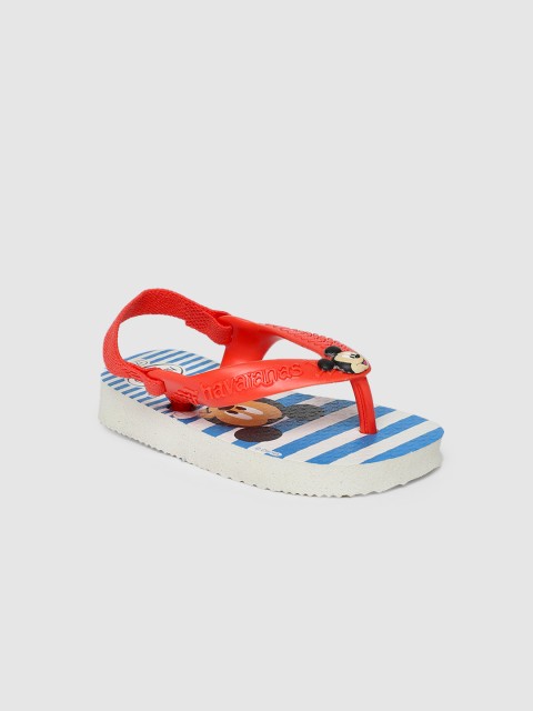 

Havaianas Girls Red Printed Thong Flip-Flops