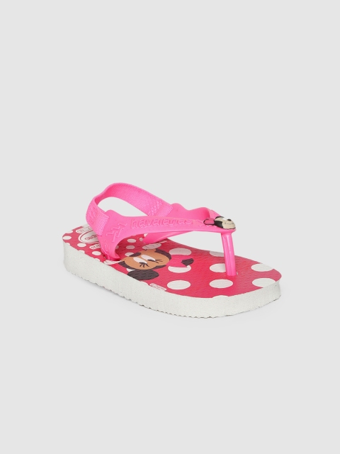 

Havaianas Girls Pink Printed Thong Flip-Flops