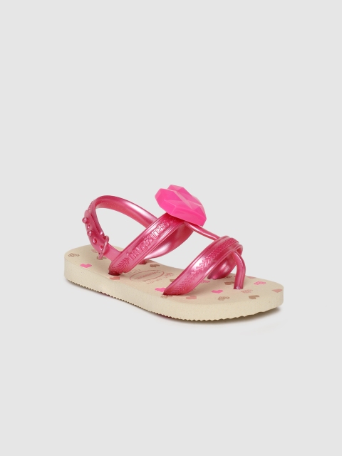 

Havaianas Girls Pink LED Light Flip-Flops