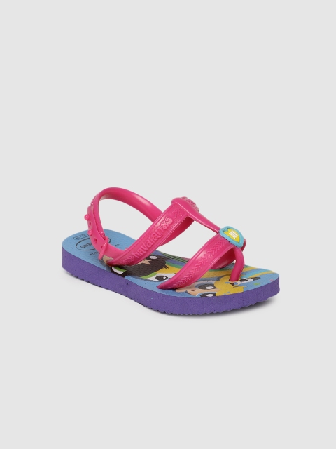 

Havaianas Girls Purple Printed Thong Flip-Flops