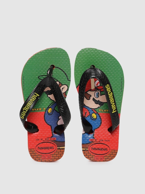 

Havaianas Unisex Multicoloured Printed Thong Flip-Flops, Multi