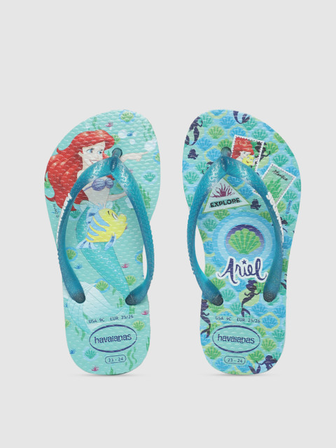 

Havaianas Girls Blue Printed Thong Flip-Flops