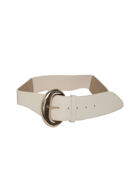 

Mali Fionna Women White Solid Belt