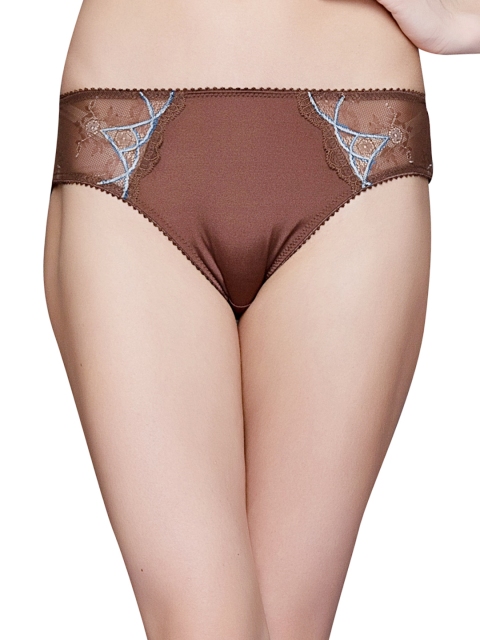 

Clovia Brown Bikini Briefs PN0348P06