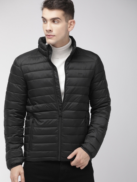 

Levis Men Black Solid Puffer Jacket