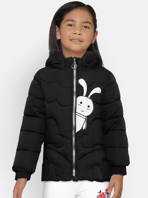 

The Sandbox Clothing Co. Boys Black Printed Puffer Jacket