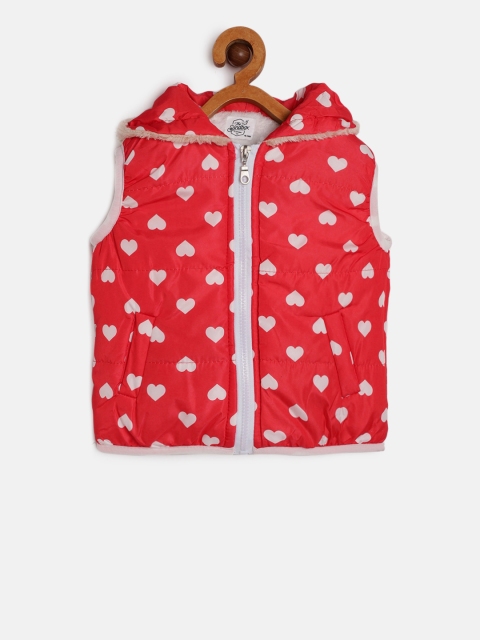 

The Sandbox Clothing Co. Kids Red & White Printed Jacket