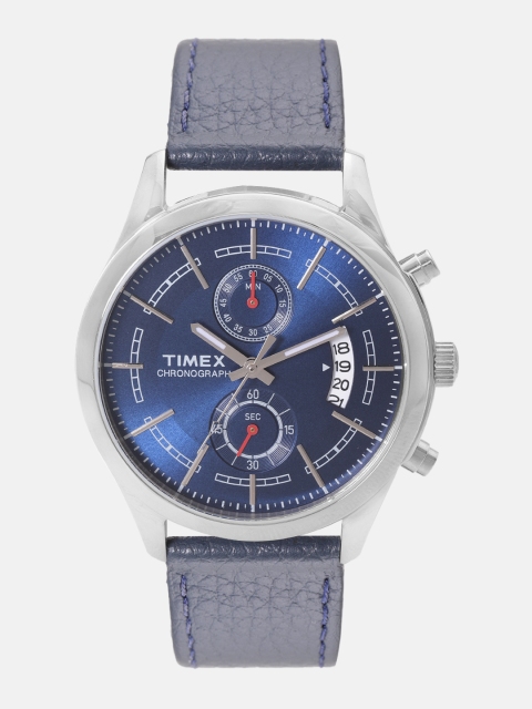 

Timex Men Blue Chronograph Watch TWEG1091H, Navy blue