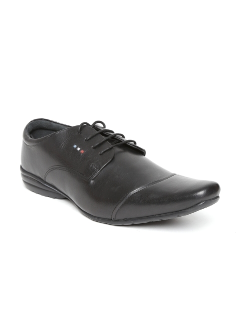 

Red Chief Men Black Leather Formal Shoes