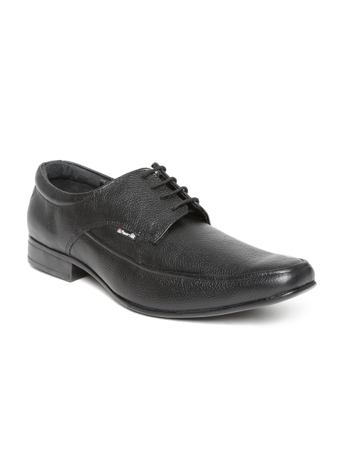 

Red Chief Men Black Leather Formal Shoes