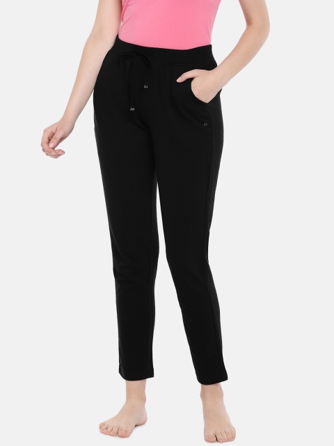 

Sweet Dreams Women Black Solid Lounge Pants