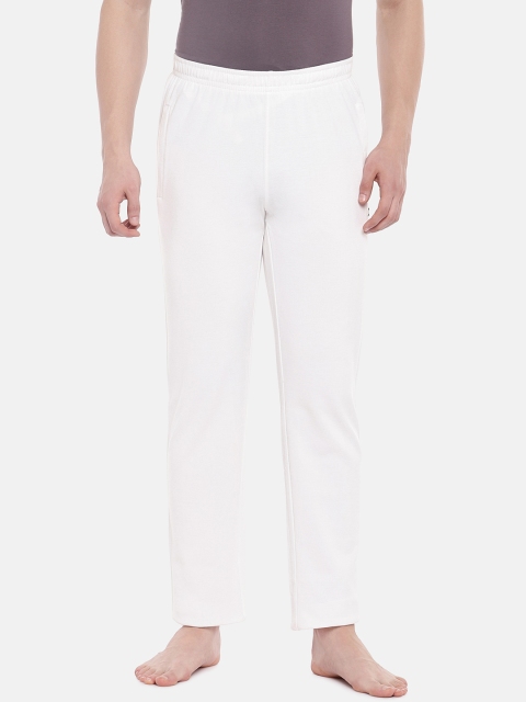 

Sweet Dreams Men White Solid Lounge Pants F-MP-0048F