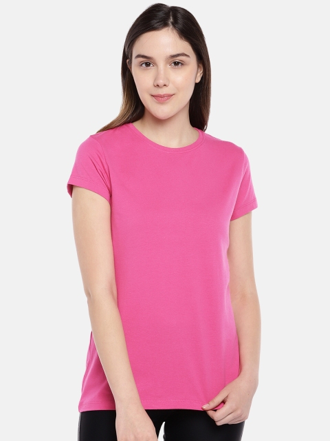 

Sweet Dreams Women Pink Solid Lounge T-Shirt F-LAT-404