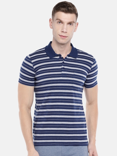 

Sweet Dreams Men Assorted Striped Polo Collar T-shirt