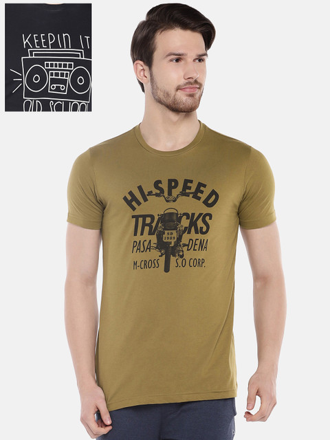 

Sweet Dreams Men Pack Of 2 Assorted Printed Lounge T-shirt F-MT-0477A ASSORTED