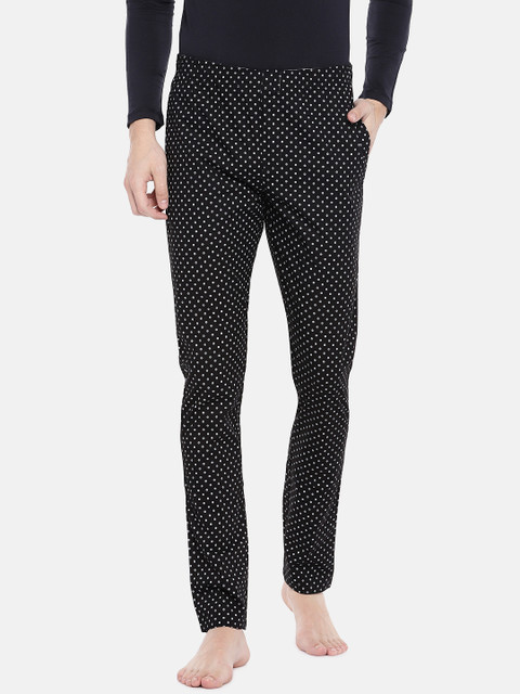 

Sweet Dreams Men Black Printed Pyjama