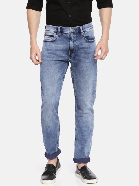 

Lee Men Blue Anton Slim Fit Mid-Rise Clean Look Stretchable Jeans