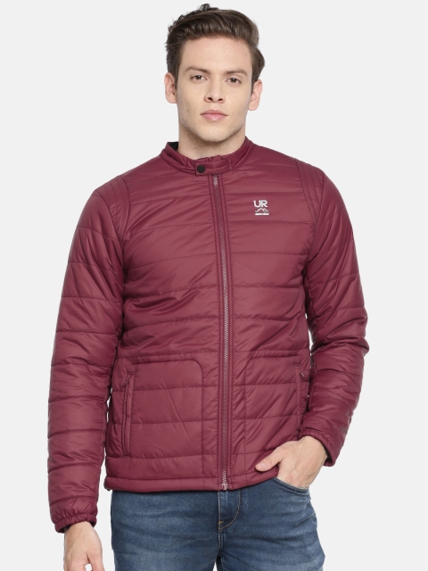 

Lee Urban Riders Men Maroon Solid Gaspard Padded Slim Fit Jacket