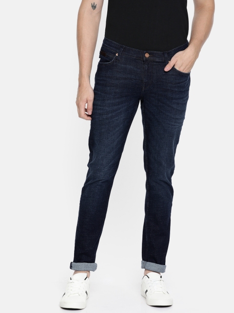 

Lee Men Low Blue Bruce Skinny Fit Low-Rise Clean Look Stretchable Jeans
