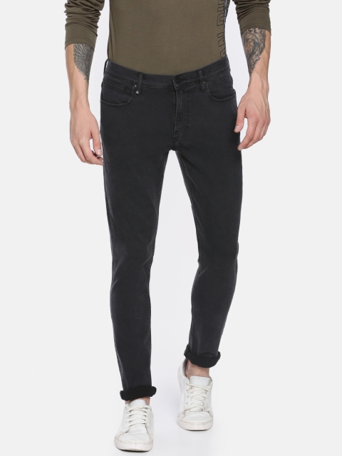 

Lee Men Black Bruce Skinny Fit Mid-Rise Clean Look Jeans