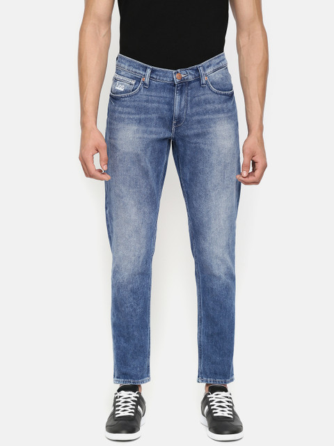 

Lee Men Blue Eric Skinny Fit Low-Rise Clean Look Stretchable Jeans