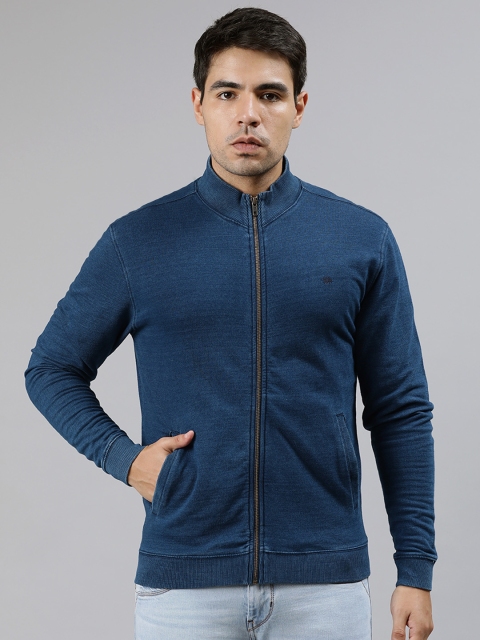 

Lee Men Navy Blue Solid Sweatshirt