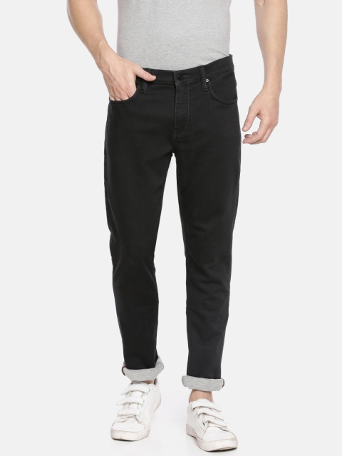 

Lee Men Black Skinny Fit Mid-Rise Clean Look Stretchable Jeans