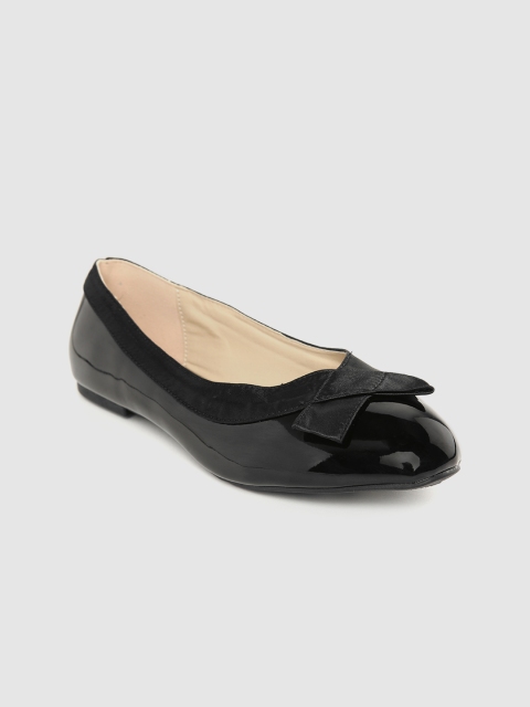 

Van Heusen Woman Women Black Solid Ballerinas