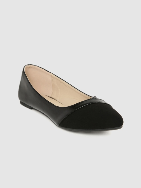 

Van Heusen Woman Women Black Solid Ballerinas