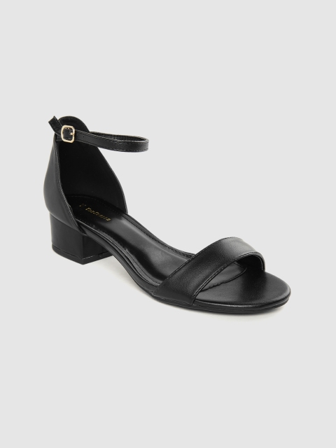 

Van Heusen Woman Women Black Solid Heels