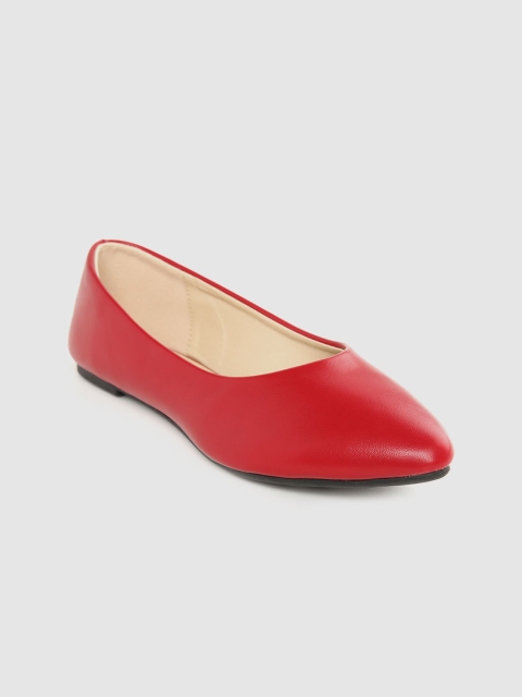 

Van Heusen Woman Women Red Solid Ballerinas
