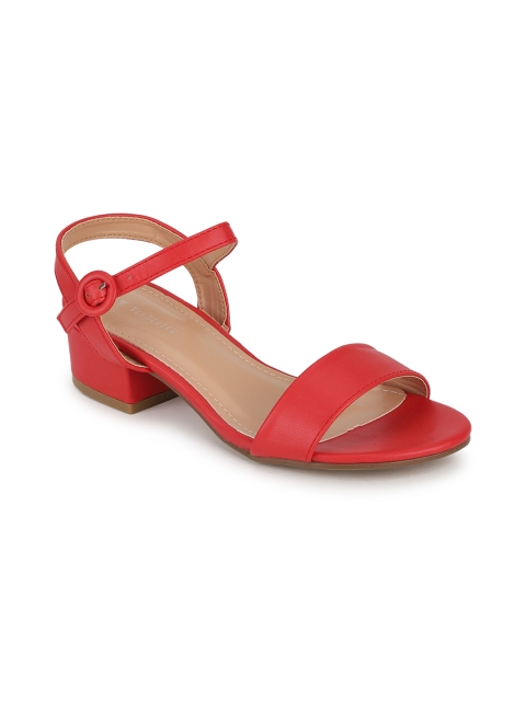 

Van Heusen Woman Women Orange Solid Heels