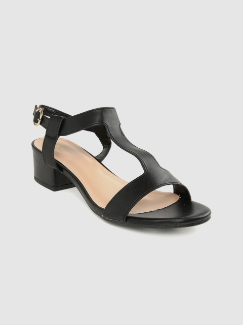 

Van Heusen Woman Women Black Solid Heels