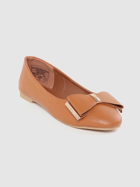 

Van Heusen Woman Tan Brown Solid Ballerinas