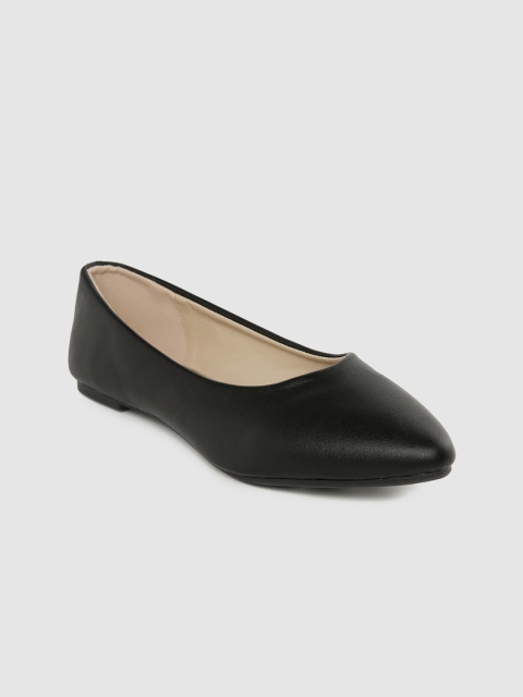 

Van Heusen Woman Black Solid Ballerinas
