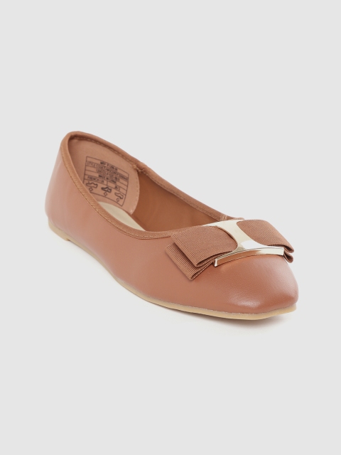 

Van Heusen Woman Women Brown Solid Ballerinas