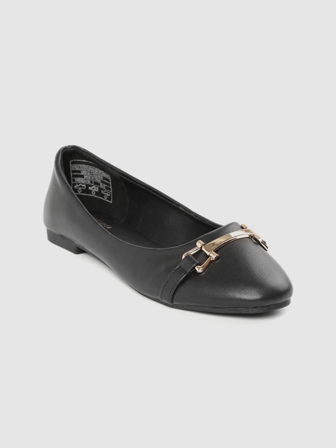 

Van Heusen Woman Black Solid Ballerinas