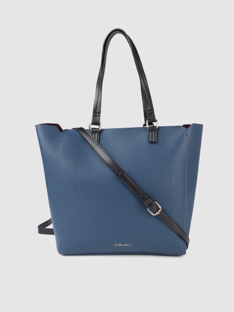 

Allen Solly Blue Solid Shoulder Bag