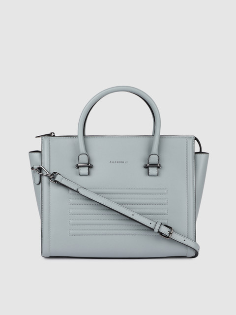 

Allen Solly Blue Solid Handheld Bag