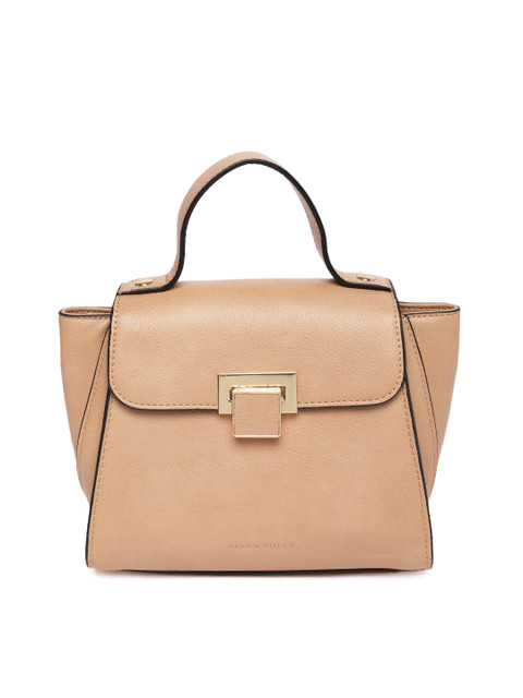

Allen Solly Beige Solid Satchel