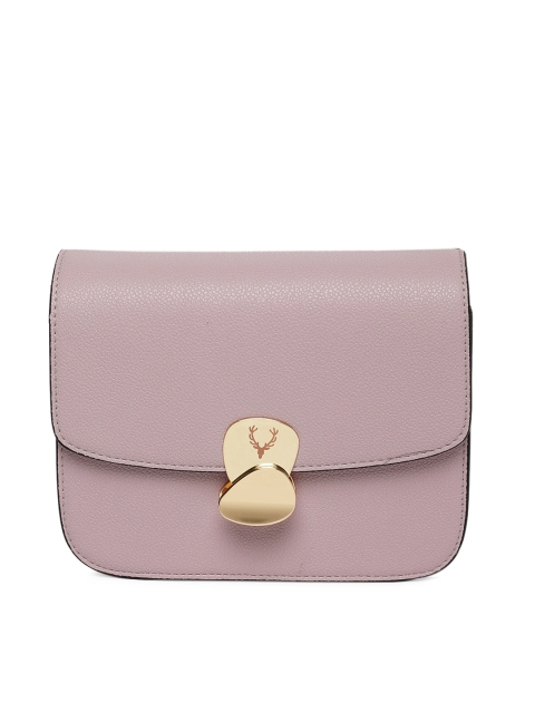 

Allen Solly Purple Solid Sling Bag